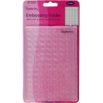 Crafts Too Embossing Folder - Spots and Dots